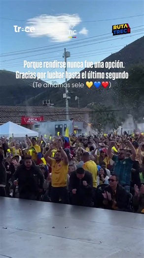 Descargar 🇨🇴❤️ Hoy el resultado no fue el que soñábamos, pero hay algo que nunca faltó: la entrega. Gracias, Selección Colombia, por luchar hasta el último minuto, por no bajar los brazos y por hacernos creer en cada jugada. Porque vestir estos colores también significa dejar el alma en la cancha, y eso nunca pasó desapercibido. Nosotros seguiremos aquí, alentando en las victorias, en las derrotas y en cada nuevo desafío. Porque el orgullo de ser colombianos nunca se acaba. 💛💙❤️ 💬 Déjale un