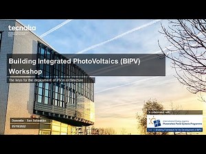 #BuildingIntegratedPhotoVoltaics ( #BIPV ) Workshop