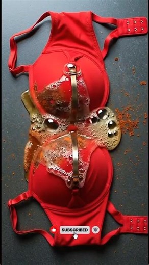 Heavily Rusted Red Bra Metal #Shorts