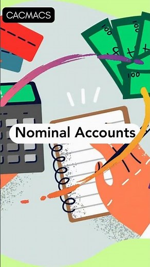 💸📈 Nominal Accounts explained in 30 seconds | Learn the Golden Rule Fast ⚡