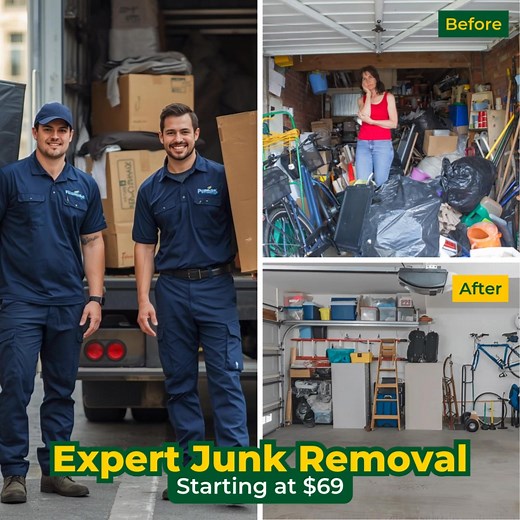 👋 Hey, I'm the founder of Voolt Pro Junk Removal. For years, my team has been clearing out clutter & making spaces cleaner & more livable. 🌍 We're deeply invested in the community & committed to responsible disposal & recycling. That's why we're offering junk removal for as low as $69! 🛠 Proudly serving your area & community! Schedule your free estimate. Let's talk about clearing out your clutter! | Voolt Pro Junk Removal