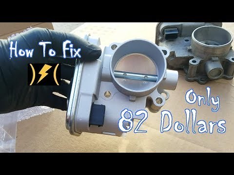 How to Replace Throttle Body Dodge Avenger & Dodge Caliber (Electronic Throttle Control Light Fix)