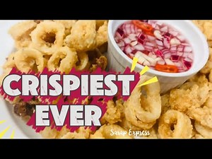 Golden Crispy Fried Calamari You Can’t Stop Eating | Sarap Express
