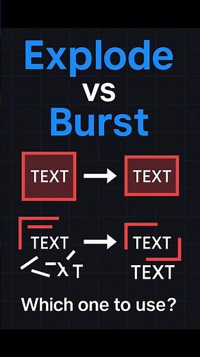 AutoCAD Burst vs Explode: Preserve Attributes Like a Pro!
