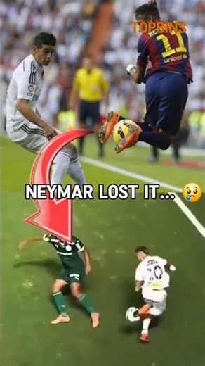 Neymar Can’t Rainbow Flick Anymore… 😢 #shorts