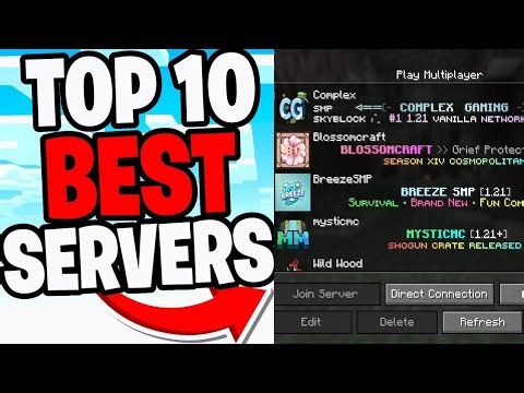 Best MINECRAFT Servers for Launcher and PE🔥🤯(Must Watch)