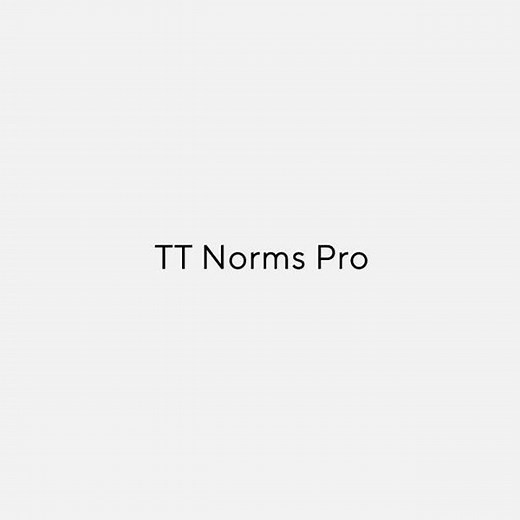 Totally updated TT Norms → PRO ⠀ It took us two years to upgrade and pump our best-selling TT Norms to the PRO level. ⠀ We conducted a revision and adjustment of characters in all faces, redrew Italics, added a lot of languages, small capitals and a bunch of new features to the family. It suffices to say that the number of glyphs increased from 610 to 1392 in each of the faces. ⠀ If you have already purchased TT Norms earlier, then you can upgrade to the Pro version absolutely free of charge. ⠀ 
