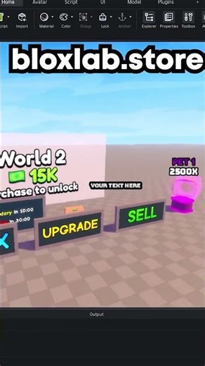 How to make Signs and Floating Text in Roblox Studio #roblox #robloxstudio