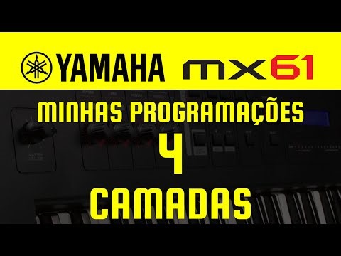 🎹 Programações Exclusivas com 4 Layers no Yamaha MX61 | Wiliam Silva