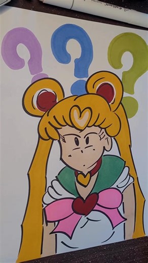 Easy Sailor Moon Coloring Page for Fun Drawing