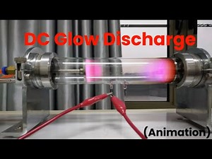 Direct Current (DC) Glow Discharge (Animation) ‪@PhysicsMaterialsScienceandNano‬