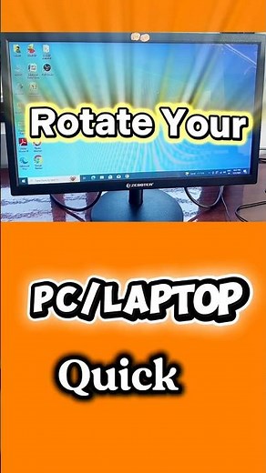 Computer Screen Rotate Shortcut Key | 🔥🔥in 1 Second! #softwareguidepro #windowstips #shortcutkeys