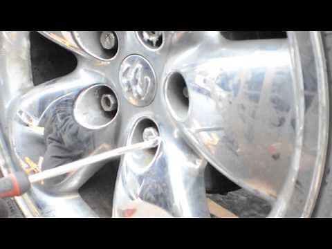 How To Remove Chrome Caps From Lug Nuts