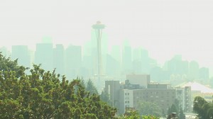 Seattle's air quality was among the worst in the world this weekend