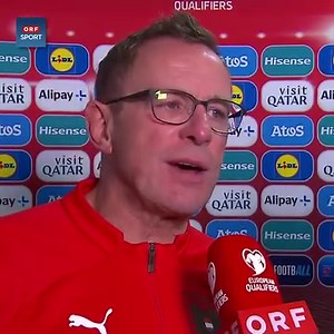 "Sie sind eine richtig verschworene Einheit - sie halten extrem zusammen." ÖFB-Teamchef Ralf Rangnick schwärmt nach der erfolgreichen EM-Qualifikation von seinem Team und freut sich schon auf die EM 2024 in Deutschland! | ORF Sport