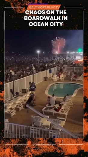 The Baltimore Plug TV 🔌📺 on Instagram: "🚨 Ocean City Boardwalk Chaos Last Night 🚨 It was a wild night in Ocean City — a shooting on 28th Street and a firework incident on the Boardwalk caused panic, confusion, and even a stampede. Ocean City Police say a group set off fireworks into a crowd, triggering fear of an active shooter. One person has been arrested, and thankfully, there were no firearm-related injuries. 📍 A separate shooting occurred on 28th Street, but police confirm it was unrel
