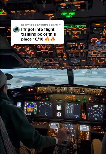 Replying to @nolangriff Our simulator exactly reproduces the flight deck of the 737 NG. The seats, throttles, switches, pedals and yokes are original parts of the real aircraft and all the other parts are 1:1 scale operational replications that mimic the aircraft systems represented in the real flight deck. This simulator is classified as a FBS (Fixed Based Simulator) type that when paired with the unique High Definition 220˚ wraparound screen creates the 'as real as it gets' feeling. ##aviation