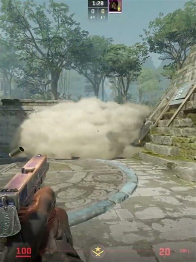 ESSA SMOKE NA ANCIENT E SIMPLISMENTE ROUBADA #cs2 #csgo #counterstrike #csgoclips #jogos