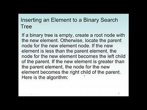 Mind Luster - Learn Binary Search Tree Deletion Insertion Search and Traverse operations of Binary Search Tree