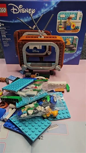 LEGO Disney 40774 Classic Animation Scenes #shortvideo #legodisney