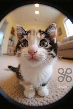 Kitti Spies on You Through Keyhole - ASMR Door Prank