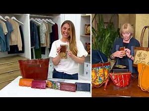 Patricia Nash Leather Parker Wallet on QVC