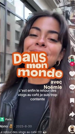 DANS MON MONDE AVEC NOA CAFÉ