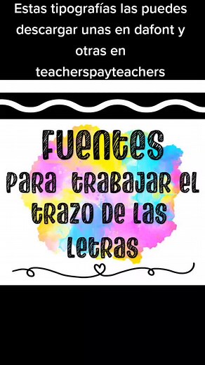 Tipografías escolares #educadoresinfantiles #tipografias #maestro #maestra #educadora ##escolar #education #escuela #materialparamaestros