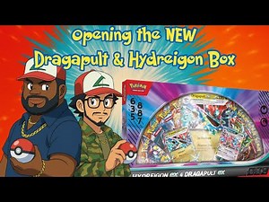 Opening the new Hydreigon ex & Dragapult ex Premium Collection Box