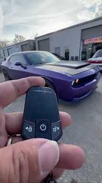 2016 SRT Hellcat Remote Starts with Compustar PRO T13