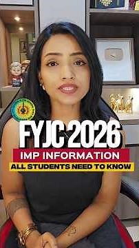 FYJC 2026 Important Information| How to Check College Details?