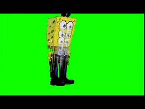 SpongeBob Green Screen: Spongebob Squeaky Boots