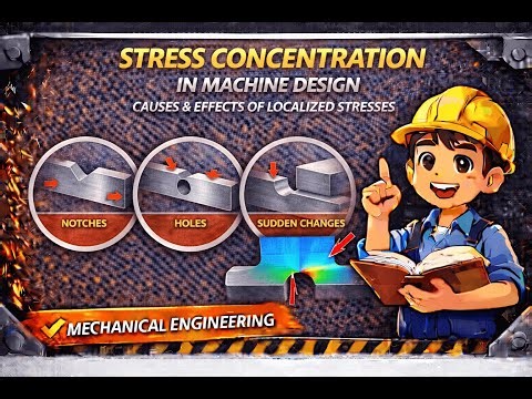 Stress Concentration in Machine Design | Kt Factor | Easy Explanation