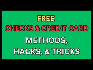 Checks and Credit Card Methods (Step by Step)
