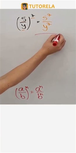 Simplifying (5/y)^7: Exponent Rules Explained #Math #ExponentsRules #PowersOfAFraction