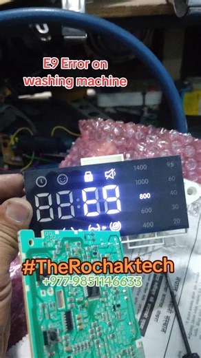 #creatorsearchinsights E9 error on washing machine #therochaktech #fyp #trending #trendingno1 #viral #awareness #authorisedservicecentre #mostviralvideo #1millionaudition #1m #shortvideo #awareness #repairing #repairs #shorts #