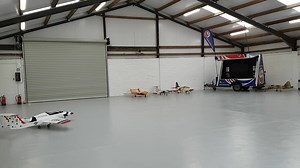 6.5K views · 76 reactions | Indoor filming of an F1D model underway, beautiful and fascinating to watch. | British Model Flying Association | Facebook