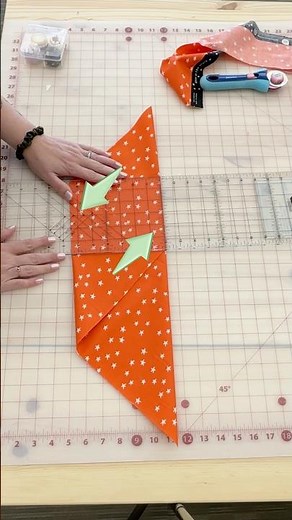 Cutting Bias Strips
