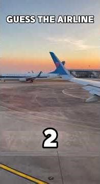 Aviation Quiz: Guess the airline from the window view #planespotting #avgeek #aviationlovers #flight