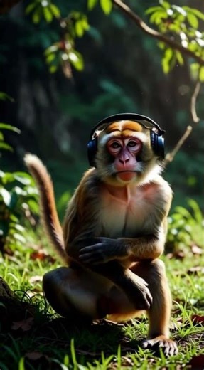 Dancing Monkey TikTok Vibes – Hilarious Groove Moment 🐒💃✨