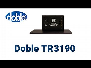 Doble TR3190 Transducer: A Comprehensive Overview and Setup Guide
