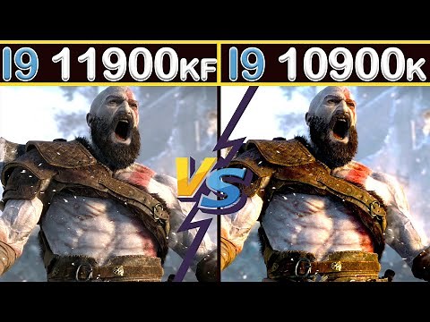 I9 11900KF vs I9 10900K - Gameplay Benchmark Test In 10 Games