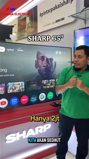 Perbedaan Google TV dan Smart TV SHARP