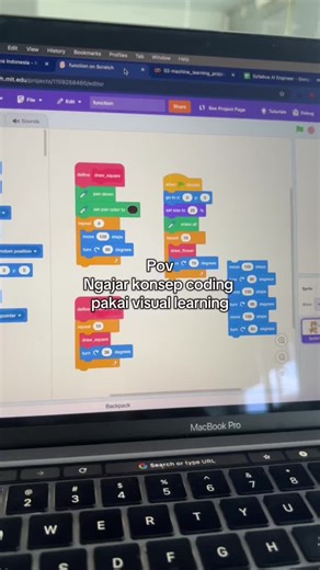 Ngajar Konsep Coding dengan Visual Learning