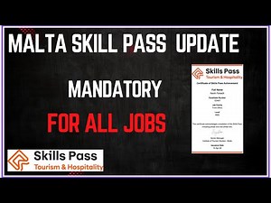 MALTA JOB ALERT 🇲🇹 New Skills Test Rule for Foreign Workers | Full Process 2025–2026