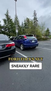 Sneaky rare Ford Focus SVT in Sonic Blue🔵 #car #cars #ford #fordfocus #fordfocussvt | Launch Mode