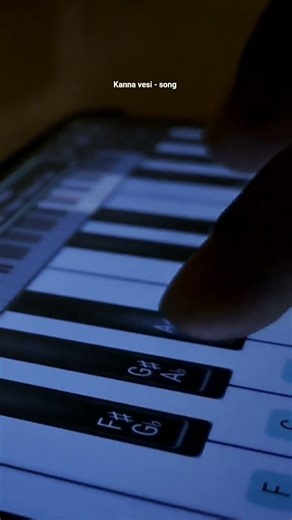 kanna vesi song keyboard note #keyboard #keyboardnotes #kannavesipianonote #kannavesikeyboardnote
