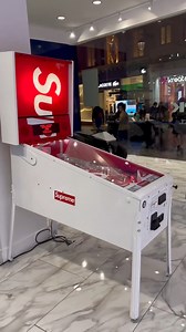 4.4K views · 84 reactions | A closer look at the coveted Supreme pinball machine! Have you ever had a chance to play this one?  via Jared Guynes | Stern Pinball | Facebook