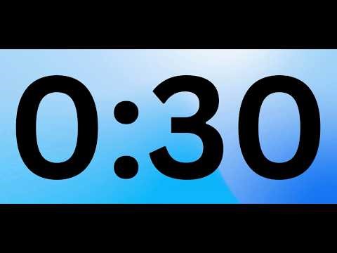 30 Second Timer with Voice Version B