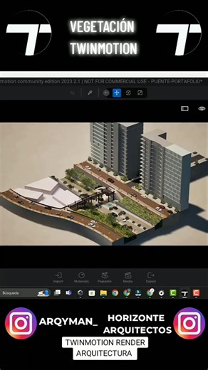 Enhancing Architecture with Twinmotion Vegetation Tools